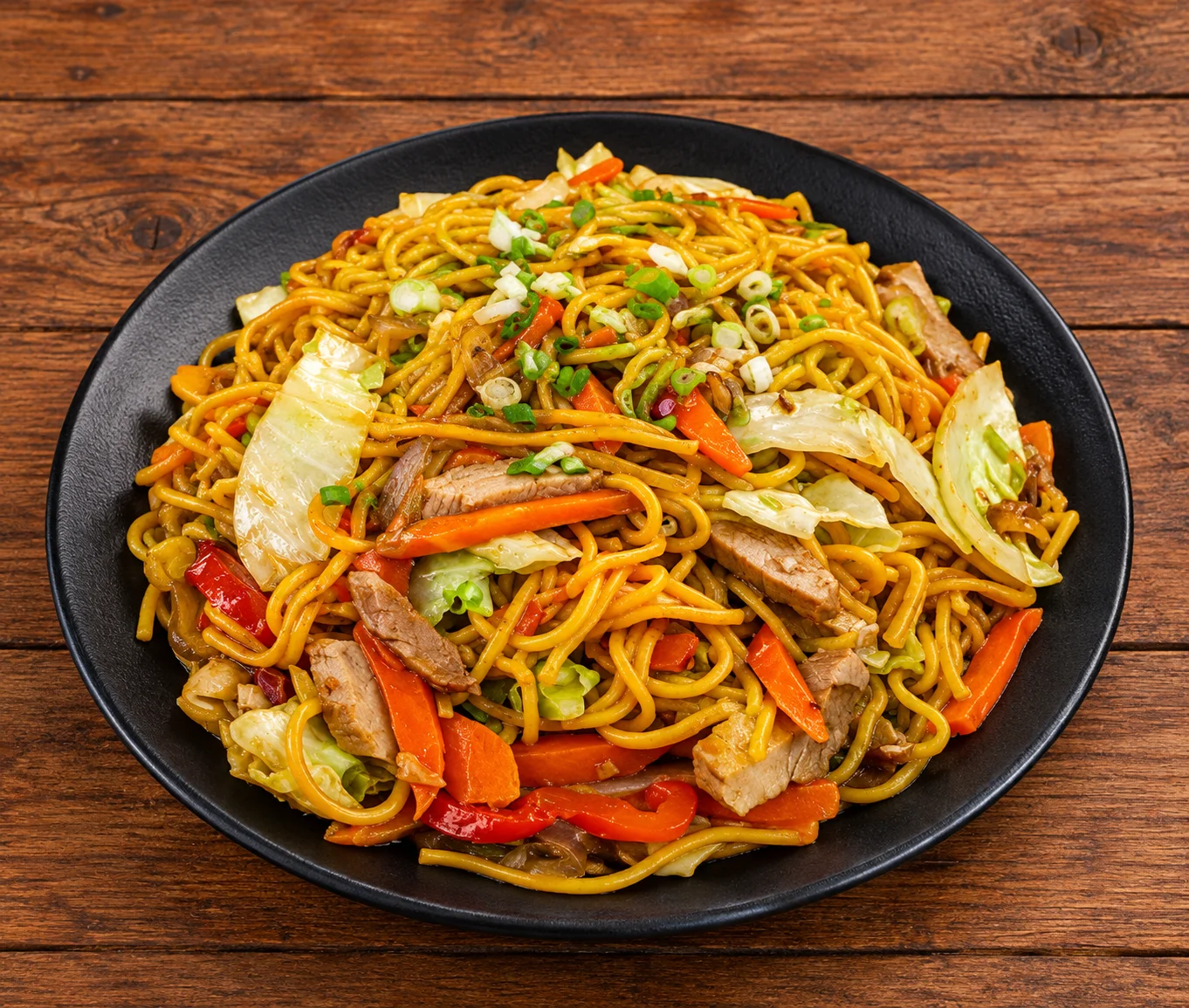 Pansit Guisado stir-fried Filipino noodles at Jenmuel's Lechon Cebu and Grill Winnipeg